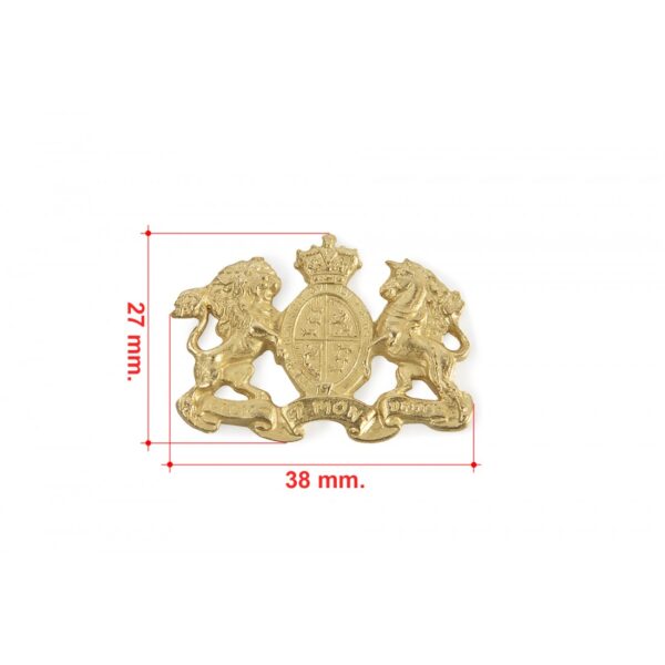English Coat of Arms 27mm - Image 2