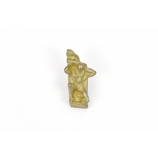 Man Holding Column Right Brass 30mm
