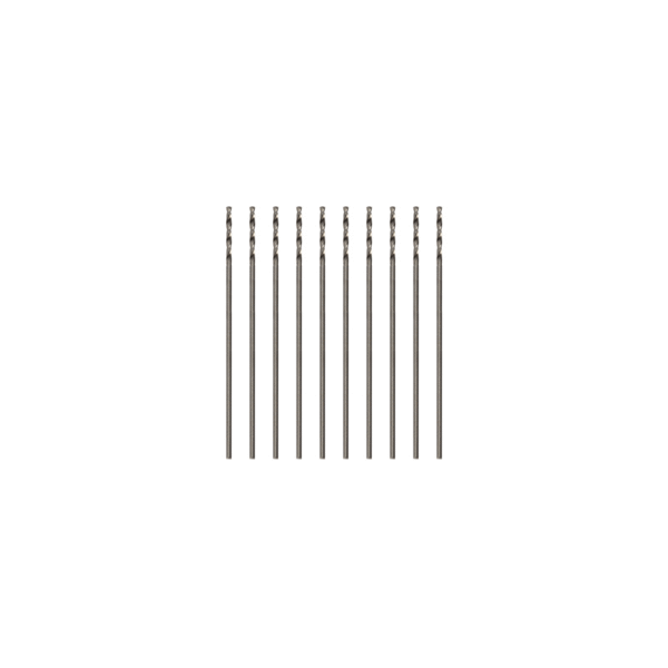 Modelcraft Precision HSS Drill Bits 0.6mm (Pack of 10)