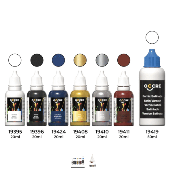 Endeavour Yacht Paint Set by OcCre