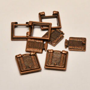 Gun Port With Flap 8x8mm