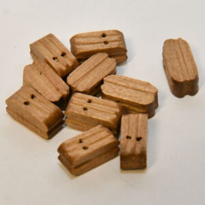 Walnut Single Block 10mm