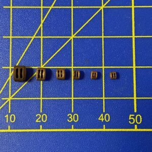 Realistic 2mm Double Blocks