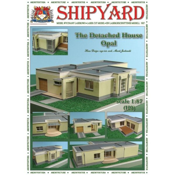 Cottage House Opal HO Scale by Shipyard