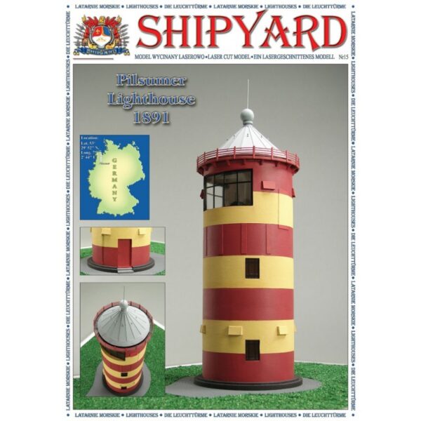 Pilsumer Lighthouse HO Scale by ShipYard