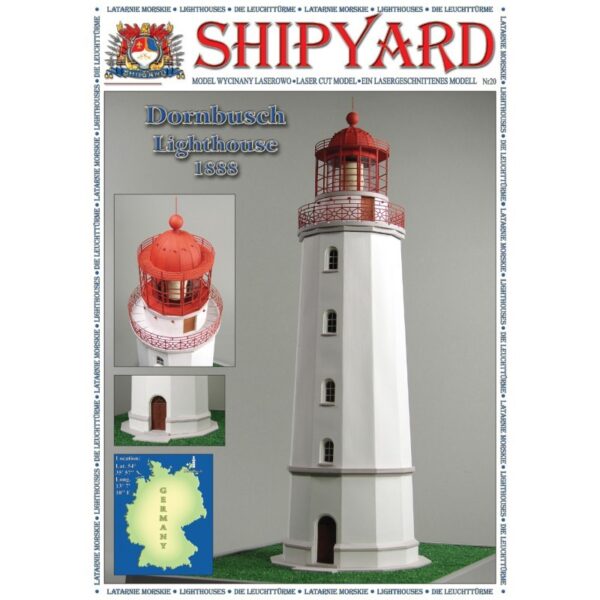 Dornbusch Lighthouse HO Scale by ShipYard