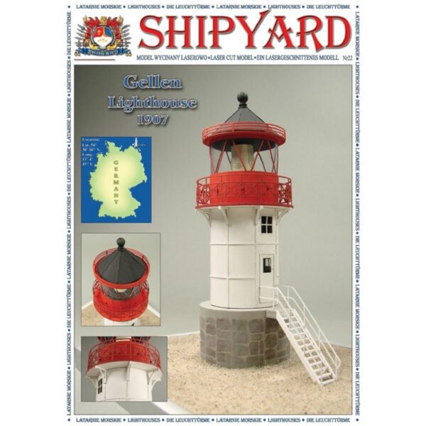 Gellen Lighthouse 1:72 Scale by ShipYard