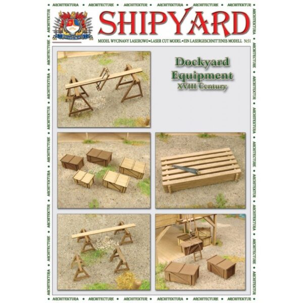 Dockyard Equipment 1:96 Scale by ShipYard