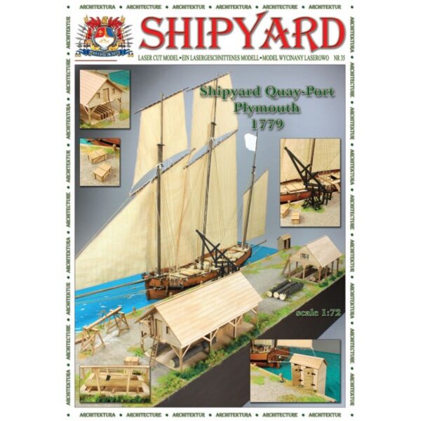 QuayPort Plymouth 1779 1:72 Scale by ShipYard