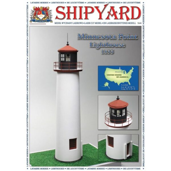 Minnesota Point Lighthouse 1:72 Scale by ShipYard