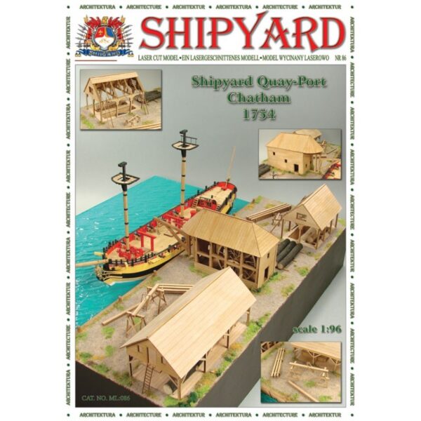 Quayport Chatham 1754 1:72 Scale by ShipYard