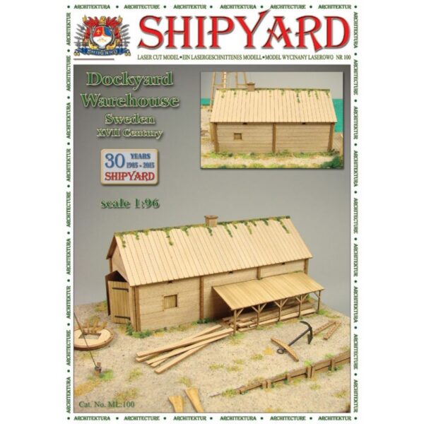 Dockyard Warehouse 1:96 Scale by ShipYard