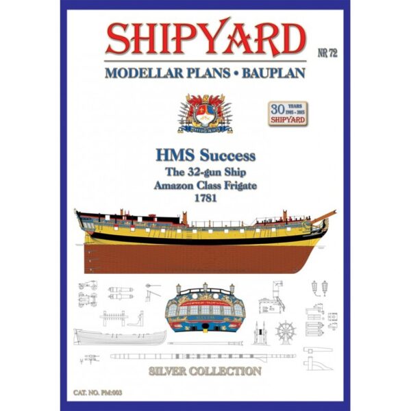 HMS Success Modellar Plans by ShipYard